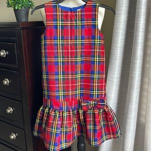 Classic Prep Cameron dress plaid girls size 12